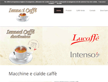 Tablet Screenshot of cialdecaffe.com